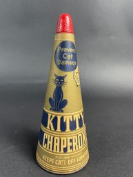 Kitty Chaperone Cat Repellent Powder Cone Shaped Product Container