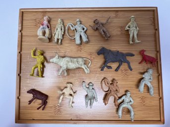 Group Of Vintage Toy Figures