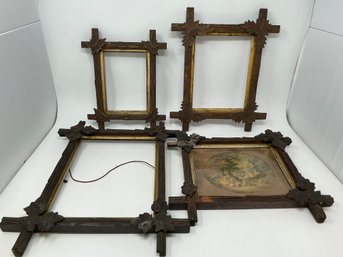 Group Of Vintage Adirondack Frames