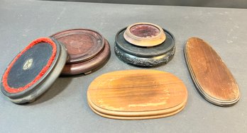 Collection Of Wooden Stands
