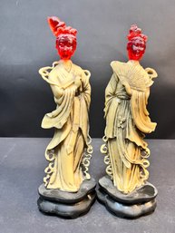 Pair Of Asian Figures
