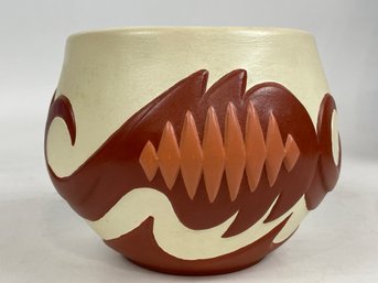 Mid Century Ceramic Vessel - Signed