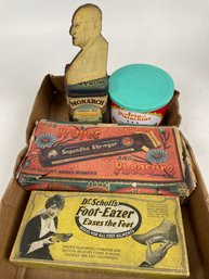 Large Lot Of Collectible Advertising Tins
