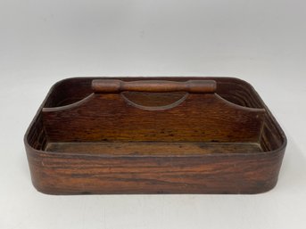 Antique Wooden Cutlery Tray