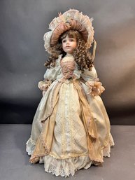 LARGE Vintage Porcelain Doll