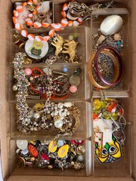 Large Lot Of Costume Jewelry