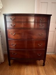 Antique Federal Style Bow Front Dresser