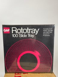 Case Of 12 NEW Rototray GAF Slide Trays