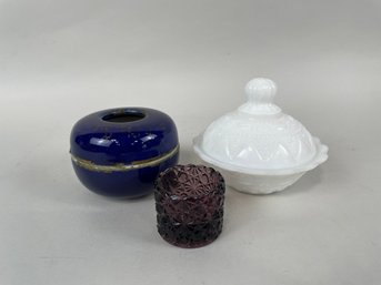 Collection Of Vintage Glass And Porcelain