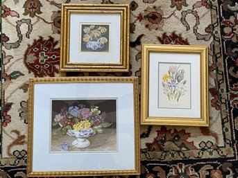 Collection Of Three Framed Prints