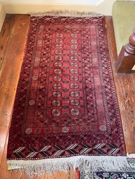 Vintage Afghan Rug 79' X 41'