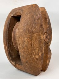 Antique Block Pulley Wooden
