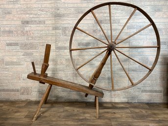Antique Spinning Wheel - As Is
