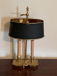 Brass Bouillotte Table Lamp