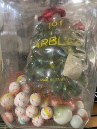 Lot Of Vintage Marbles