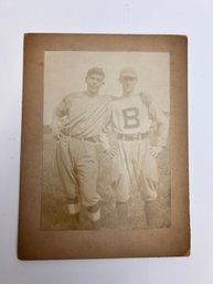 Vintage Baseball Players Photo 9x7