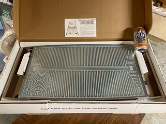 Vintage Food Warming Tray