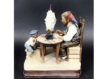 ' For A Good Boy' Musical Figurine - Normal Rockwell