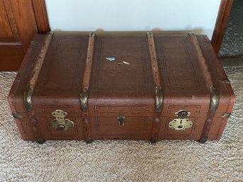 Vintage Bentwood Trunk