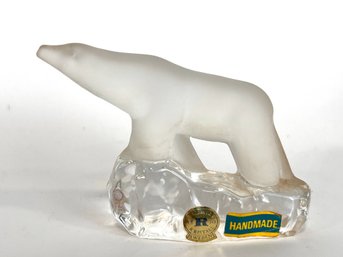 Swedish Crystal Polar Bear