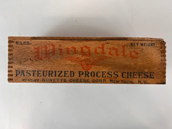 Vintage Cheese Crate