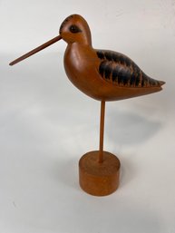 Carved Shore Bird