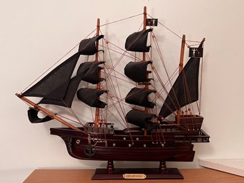 Ship Model Of The Queen Annes Revenge