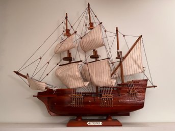 Ship Model Of The Mayflower