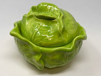 Vintage Holland Mold Cabbage Cookie Jar