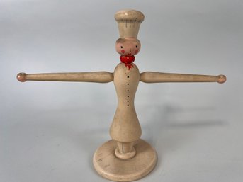 Wooden Napkin Doll