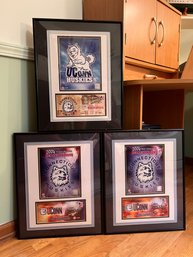 Lot Of Vintage UCONN Basketball Prints