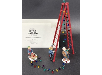 Dept. 56 Town Tree Trimmers In Original Box