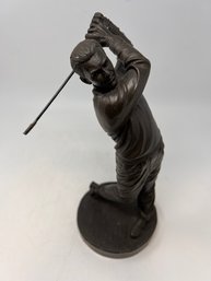 Vintage Golfer Statue - As Is