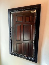 Vintage Wood Framed Mirror