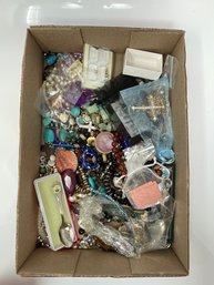 Large Lot Of Costume Jewelry (28)