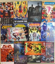 Lot Of Comics Including Infinite Crisis, Injustice, 52 Aftermath (SK-116)