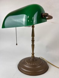 Vintage Bankers Lamp - Emeralite Style