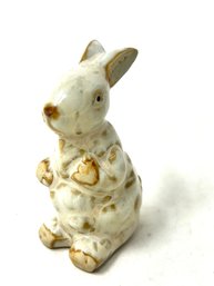 Pottery Rabbit Figure