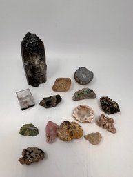 Lot Of Mineral Specimens Geodes