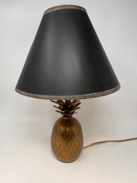 Vintage Brass Pineapple Lamp
