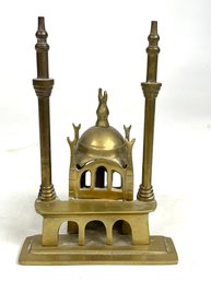 Brass Mosque Statue