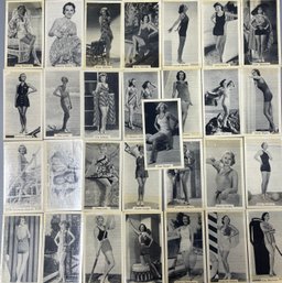 Vintage English Tobacco Cards Models Celebrities