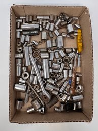 Large Lot Of Various Brand Sockets