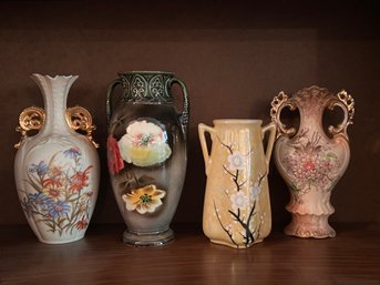 Group Of Vintage Porcelain Vases