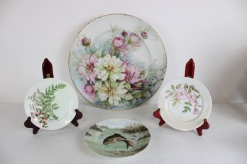 Collection Of Handpainted Porcelain Including Limoges