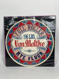 Vintage NOS Full Roller VON MOLTKE Rye Flour Label