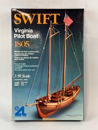Swift Virginia Pilot Boat 1805 - 1/50 Artesania Latina Unassembled Wood Boat Kit