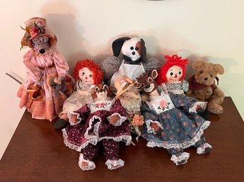 Collection Of Vintage Plush