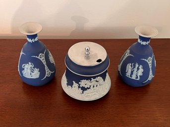 Collection Of Blue Jasper Ware