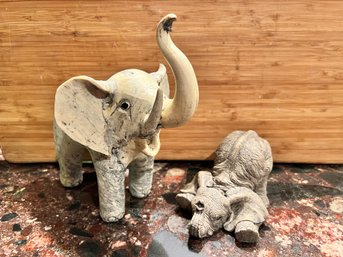 Vintage Elephant Figures